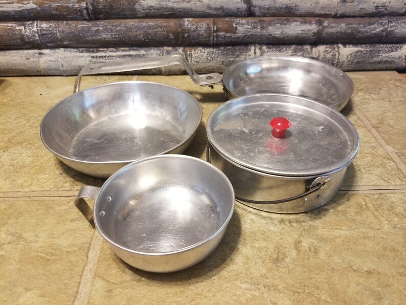 aluminum mess kit