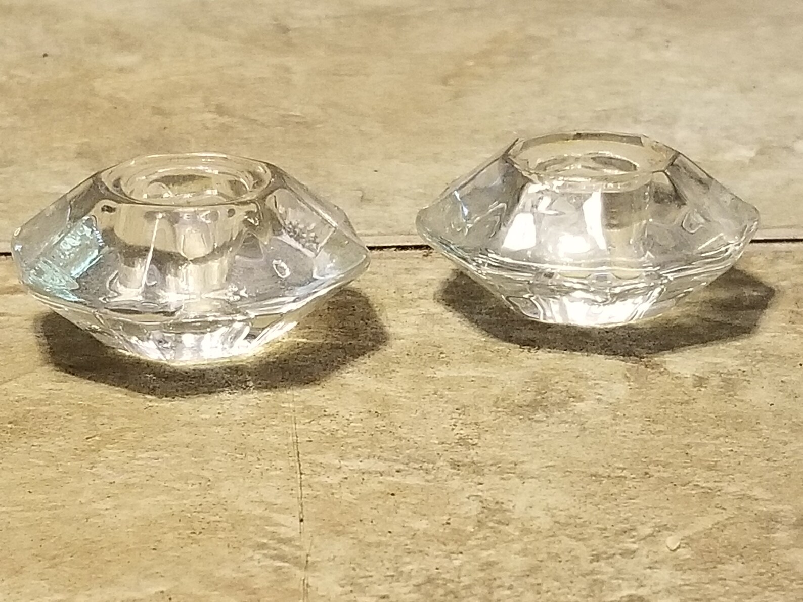 Glass Faucet Knobs Set of 2 Item 4634 Etsy