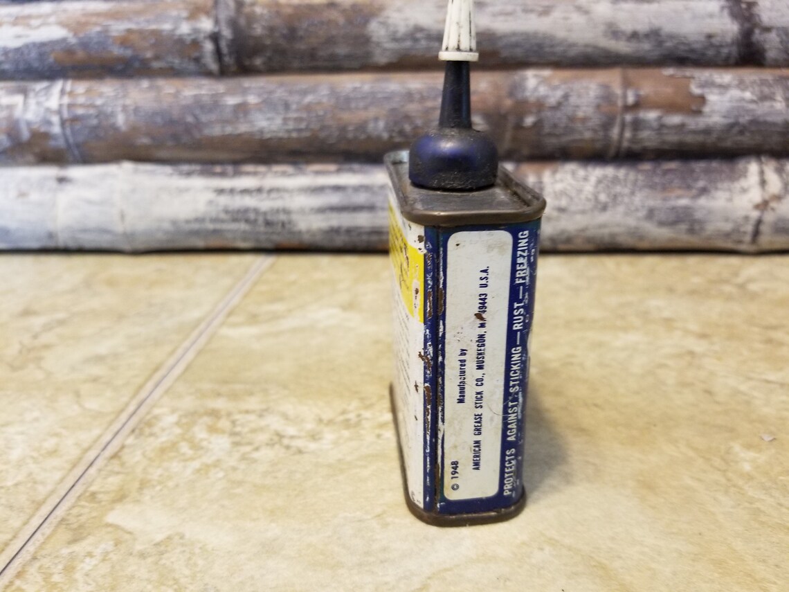 Lockease Graphited Lock Fluid Tin Item 47447 Etsy UK