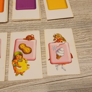 Candyland Game Pieces Game Cards Set of 49 Item 5710-1 - Etsy