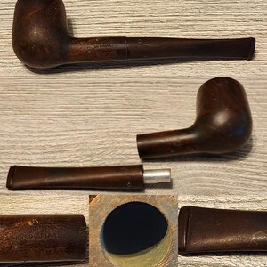 Your Choice Vintage Smoking Pipe Imported Briar Mello Root Honey Dew Golden Leaf Thermofilter Swiss Dry Brewster Pipe #4