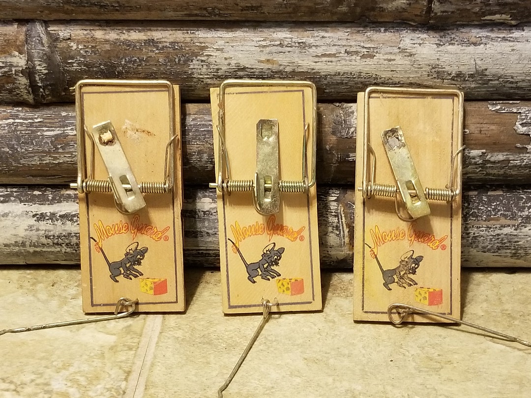 Mouse Guard Mouse Traps Set of 3 Item 4527 2 Etsy Canada