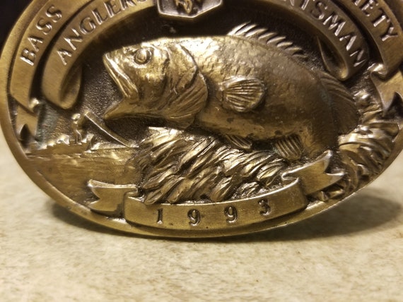 bass belt buckle