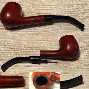 Your Choice Vintage Smoking Pipe Imported Briar Mello Root Honey Dew Golden Leaf Thermofilter Swiss Dry Brewster Pipe #3