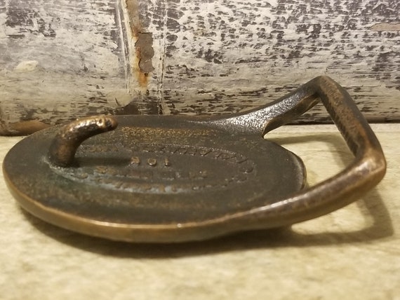 Duck Belt Buckle - Colonial Leather Co. - Brass Belt … - Gem