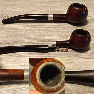 Your Choice Vintage Smoking Pipe Imported Briar Mello Root Honey Dew Golden Leaf Thermofilter Swiss Dry Brewster Pipe #2