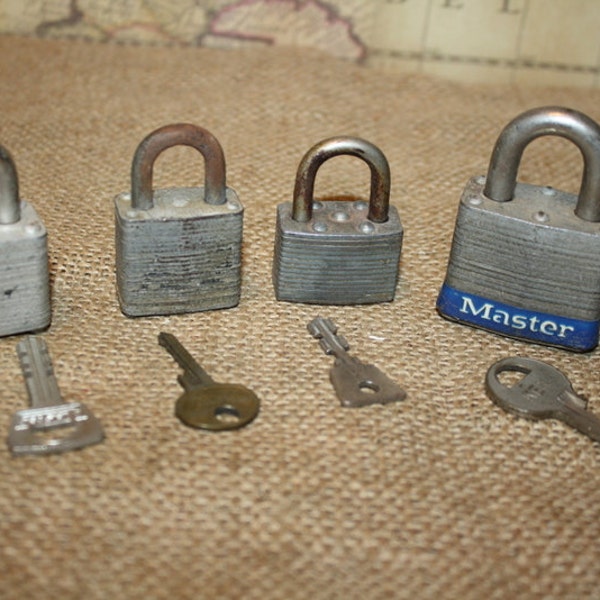 Vintage Master Lock Etsy