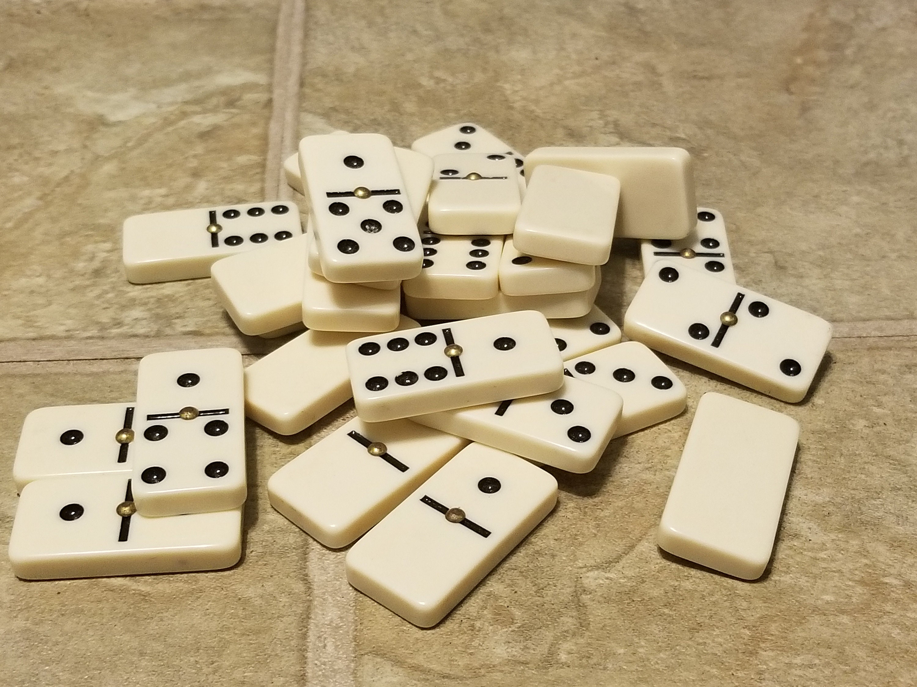 Acrylic Spinner Dominoes Item 41515 Etsy