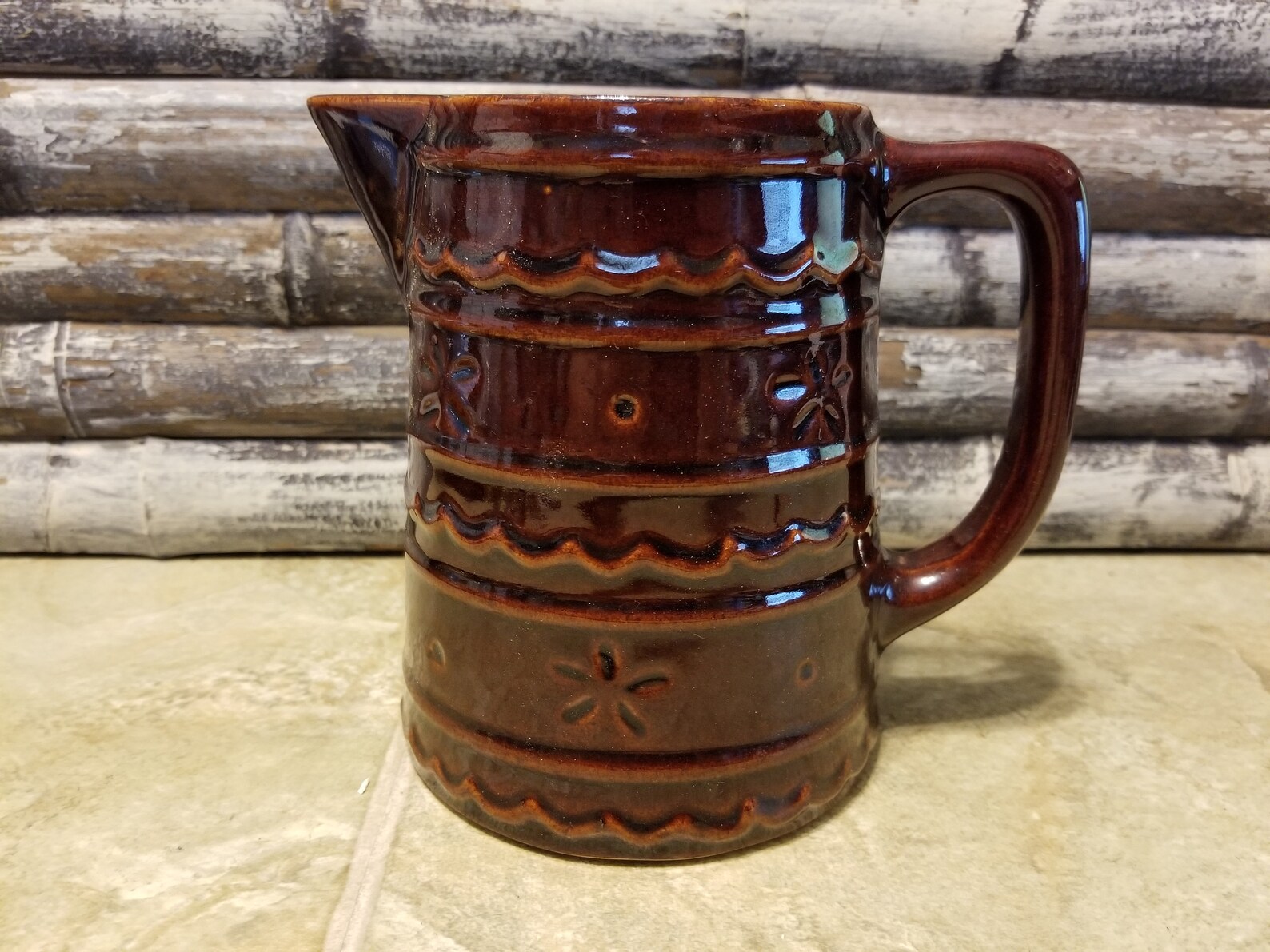 Marcrest Stoneware Pitcher Ovenproof Pitcher Medium Etsy