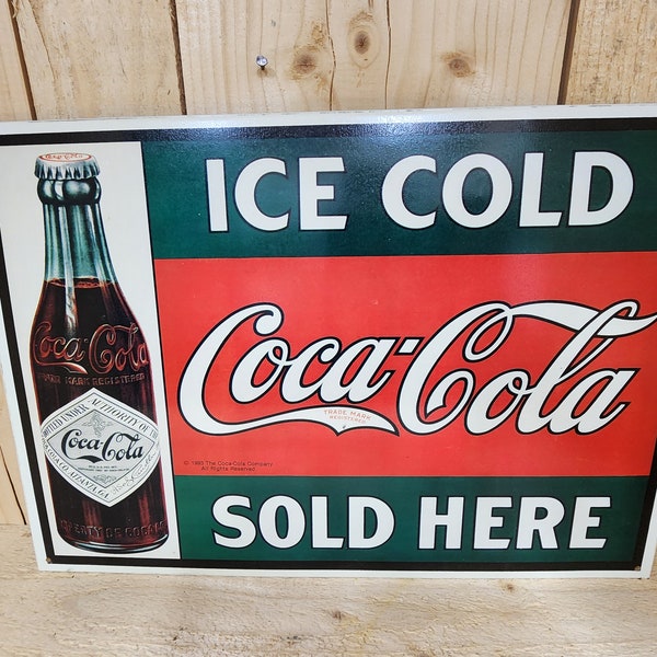 Coke Sold Here Sign - Etsy
