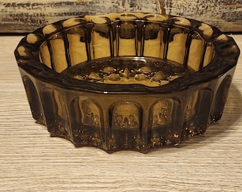 Smoke Glass Ashtray - item #5679