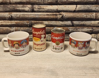 Your Choice - Vintage Campbell's Soup Item - Campbell's Soup Mug - Campbell's Tomato Soup Bank - Campbell's Vegetable Soup Kaleidoscope