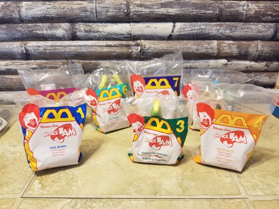 mcdonald's space jam toys canada