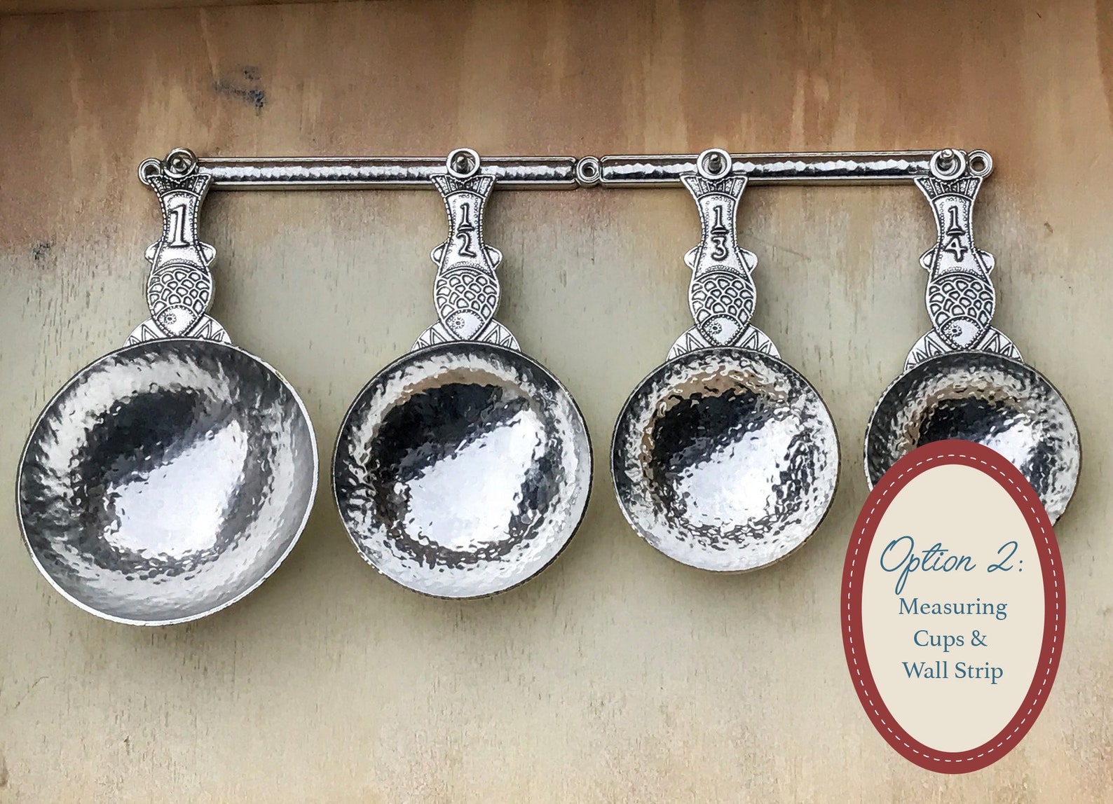 Pewter Fish Measuring Cups Measuring Cups Set Fish Cups Etsy
