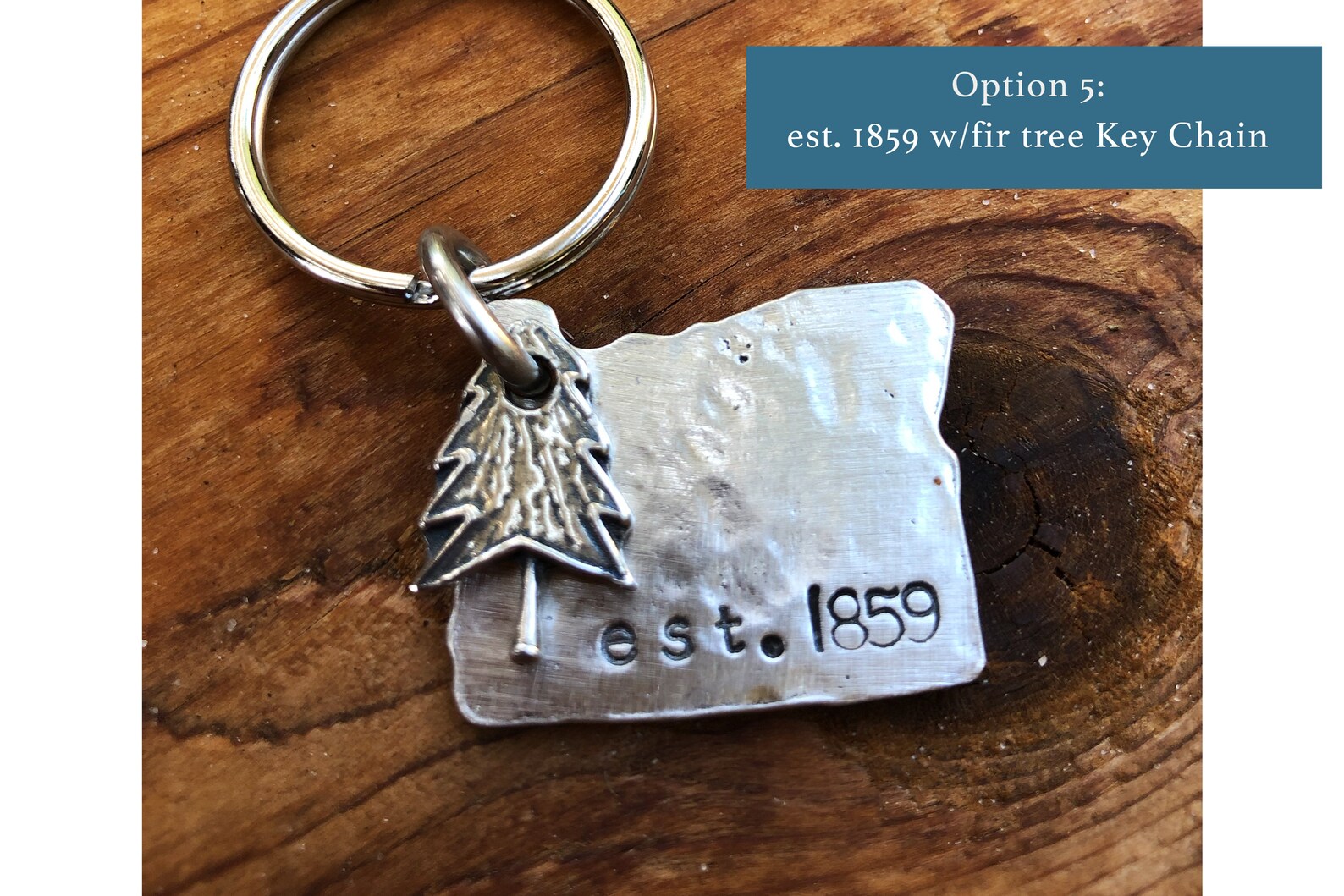 Oregon Key Chains Handmade Pewter Keychains Oregon Gifts Etsy
