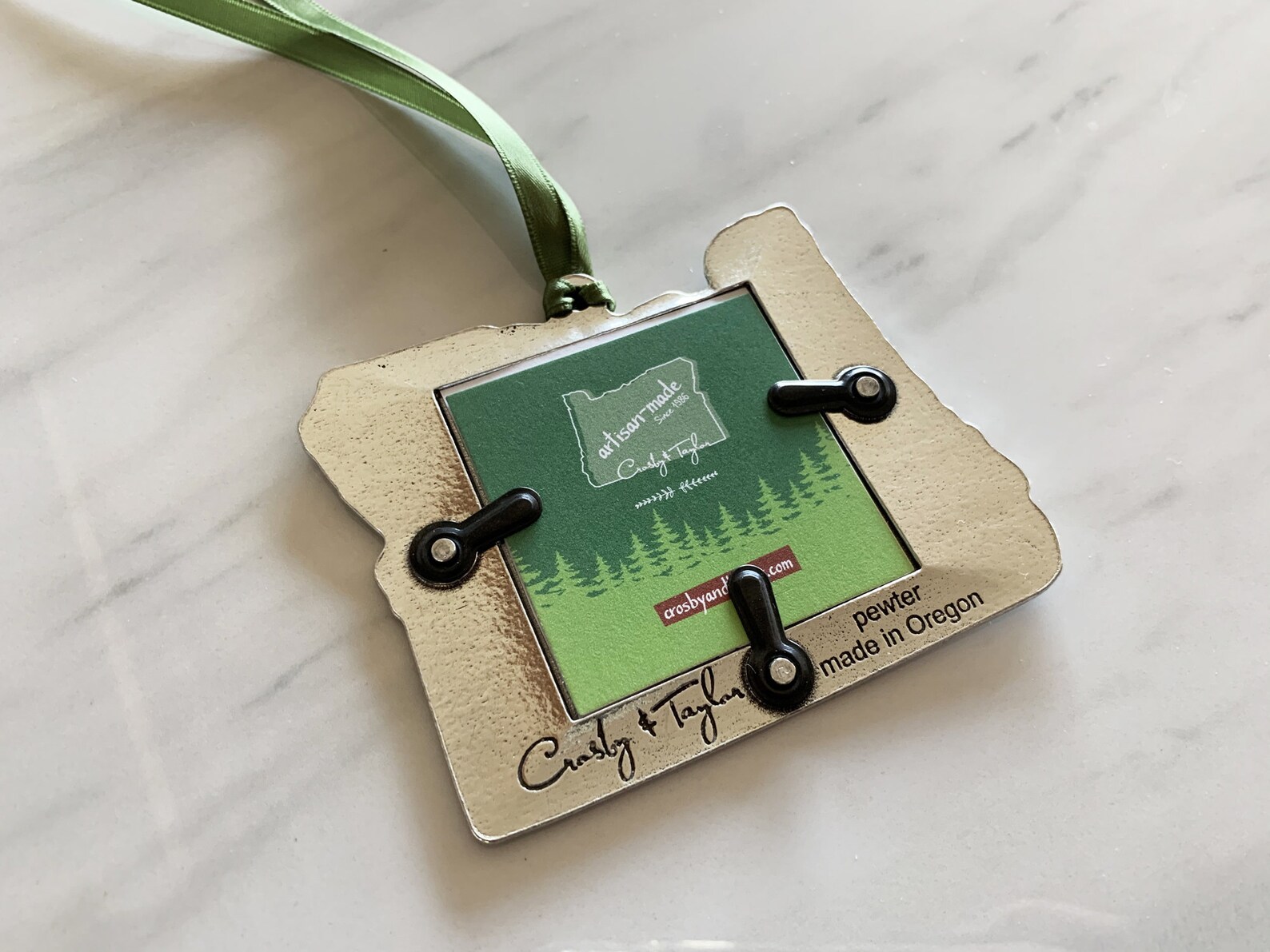 Oregon Picture Frame Oregon ornament picture ornament Etsy