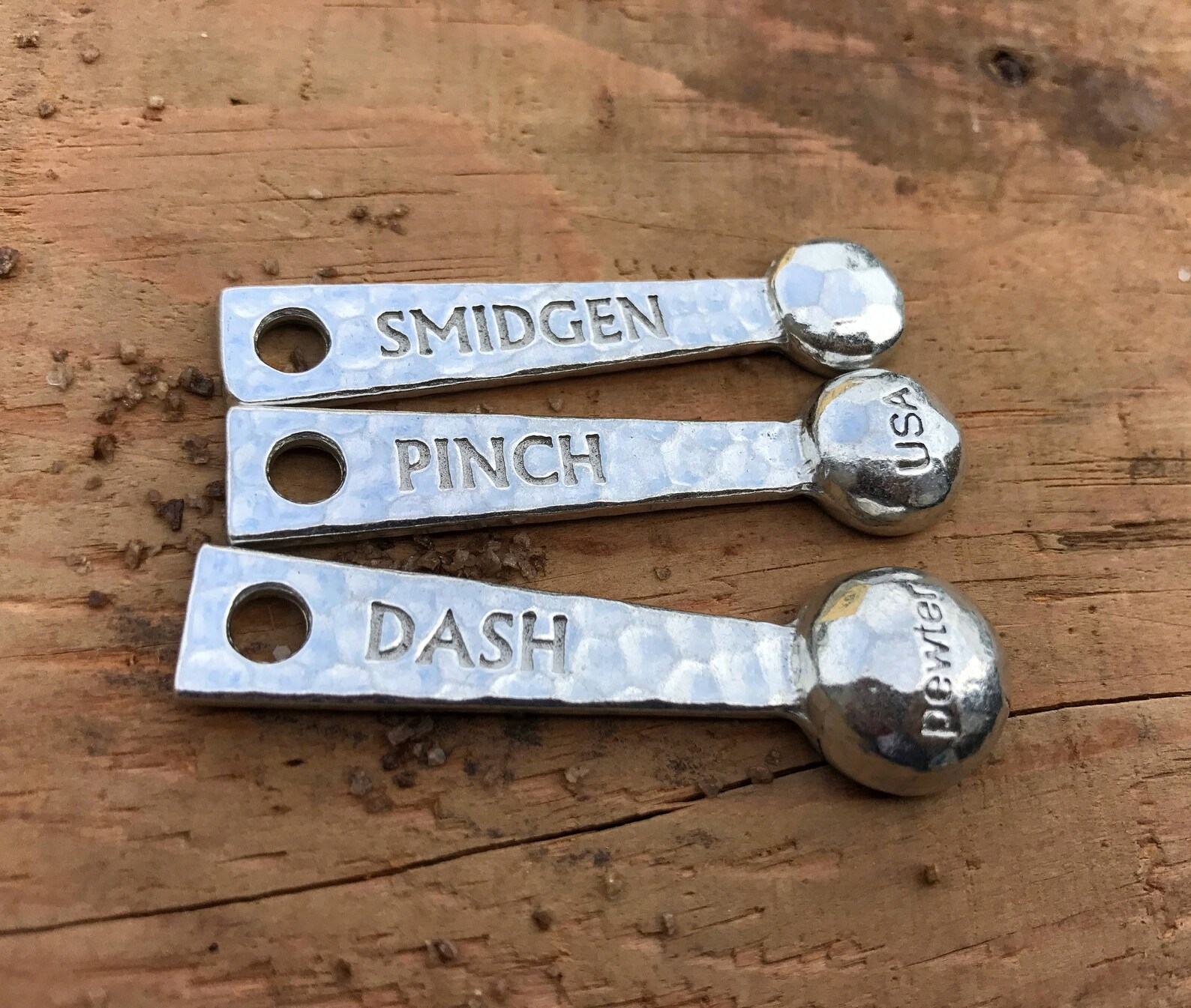 Roman Dash Pinch Smidgen Spoons Small Measuring Spoons Tiny Etsy