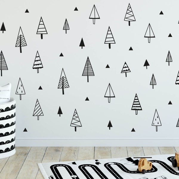 Tree Wall Decals Etsy UK