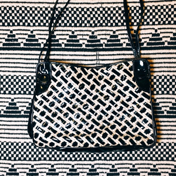 Basket Weave Purse Etsy