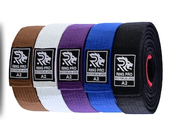 BJJ-riem – gemaakt van polykatoen Braziliaanse jiu-jitsuriem voor training en competitie | Ring Pro
