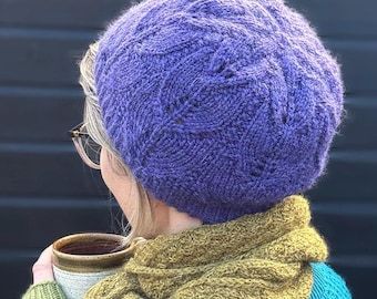 DK Lace Hat Pattern | PDF digital download by Faye Perriam-Reed