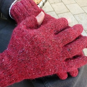 Patrón de tejido de guantes DK en 4 tallas / Descarga en PDF por Faye Perriam-Reed