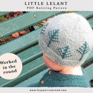 Little Lelant DK Hat ~ PDF knitting pattern | Sizes: Preemie (Newborn, Baby, Toddler, Child) | knit in the round