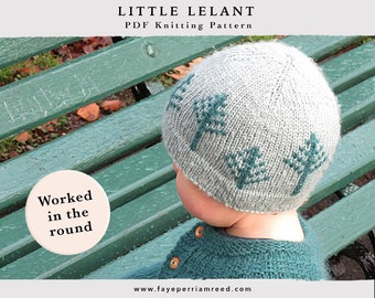 Little Lelant DK Hat ~ PDF knitting pattern | Sizes: Preemie (Newborn, Baby, Toddler, Child) | knit in the round