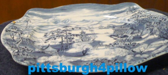 Johnson Bros. Enchanted Garden 12 In. Platter EUC Read | Etsy