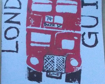 London Bus Guide Route 74 zine (Baker Street/Park Lane/Harrods/Museums/Brompton cemetery/Fulham/Putney)