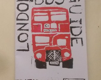 London Bus Guide, route C1 zine, (White City/Victoria)