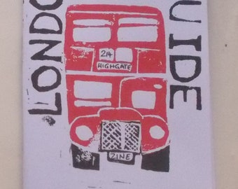 London Bus Guide route 214 zine (Highgate Cemetery)