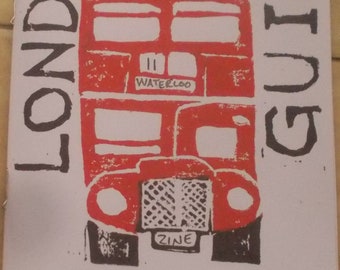 2nd EDITION London Bus Guide Route 11 zine (Fulham - Waterloo)