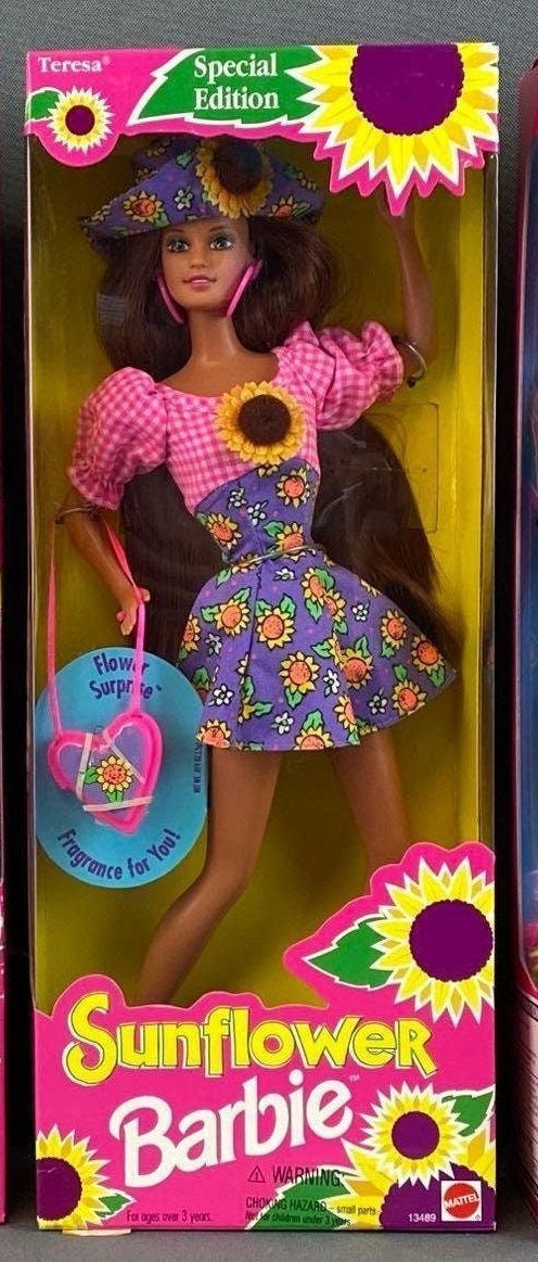 Sunflower Barbie - Teresa 1994 - Etsy