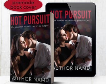 Premade Romance Book Cover: Detective & Suspect Love Story (Ebook Cover)