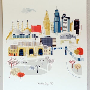 Kansas City, MO City Print image 4