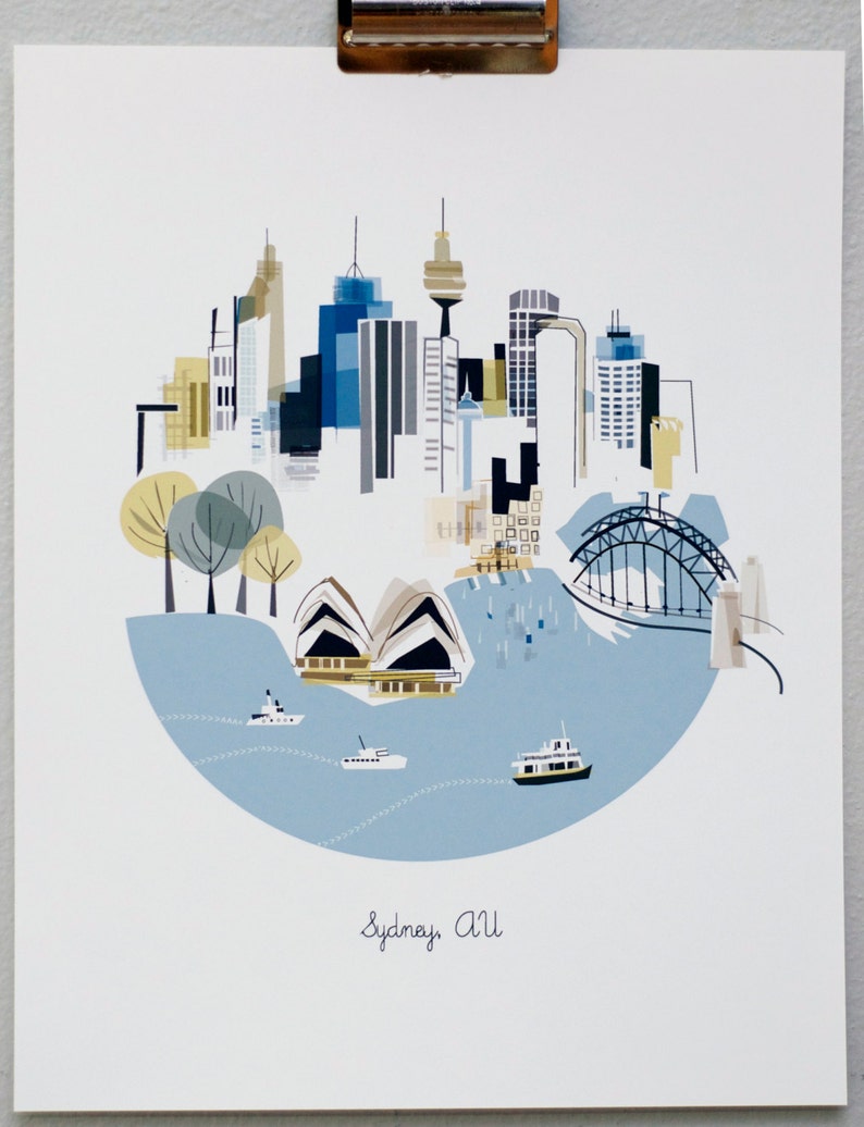 Sydney, AU City Print image 3
