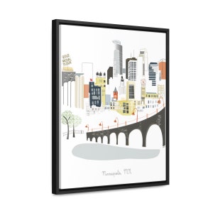 Minneapolis, MN City Print image 5