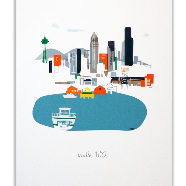 Seattle City Print Old Version