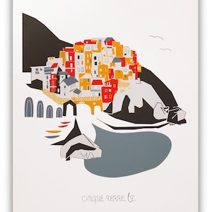 Cinque Terre, Italy  City Print