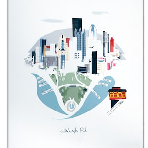 Pittsburgh, PA  City Print