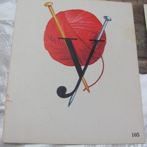Conjunto de 2 tarjetas didácticas escolares ilustradas vintage - Fonética circa 1966 - Más opciones para elegir * envío gratuito con tarifa de letra * Y Yarn