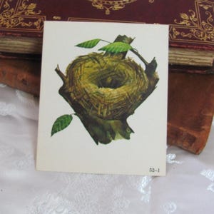 Tarjeta ilustrada vintage para la escuela - Fonética de 1966 (2 caras) - Nest & Needle - Hay muchas más para elegir en mi tienda