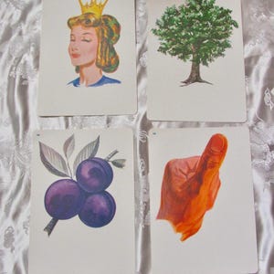 Geïllustreerde schoolflitskaart - jouw keuze - 1966 fonetiek vintage halverwege de eeuw//meer in mijn winkel//thumb tree pruimenkoningin