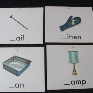 Grande carte flash vintage Old School - Clou à mitaines de lampe à choix de consonnes