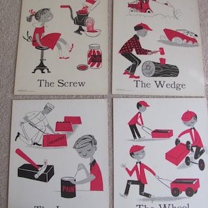 Póster Vintage ilustrado con tarjeta flash grande, póster científico, 11" x 14", su elección, gráfico de conceptos primarios