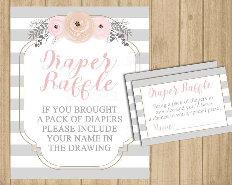 Baby Shower Guest Signin Guest List Sign in Sheet Etsy