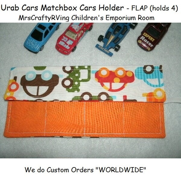Urban Cars Matchbox Cars Holder with FLAP