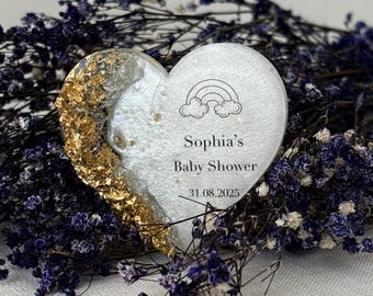 Baptism favors for guests, Baby Shower Favors, Birthday magnet gift, Christening, Wedding Party Favors, Resin Magnet, Epoxy Magnet favors