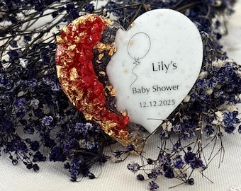 Baptism favors for guests, Baby Shower Favors, Birthday magnet gift, Christening, Wedding Party Favors, Resin Magnet, Epoxy Magnet favors